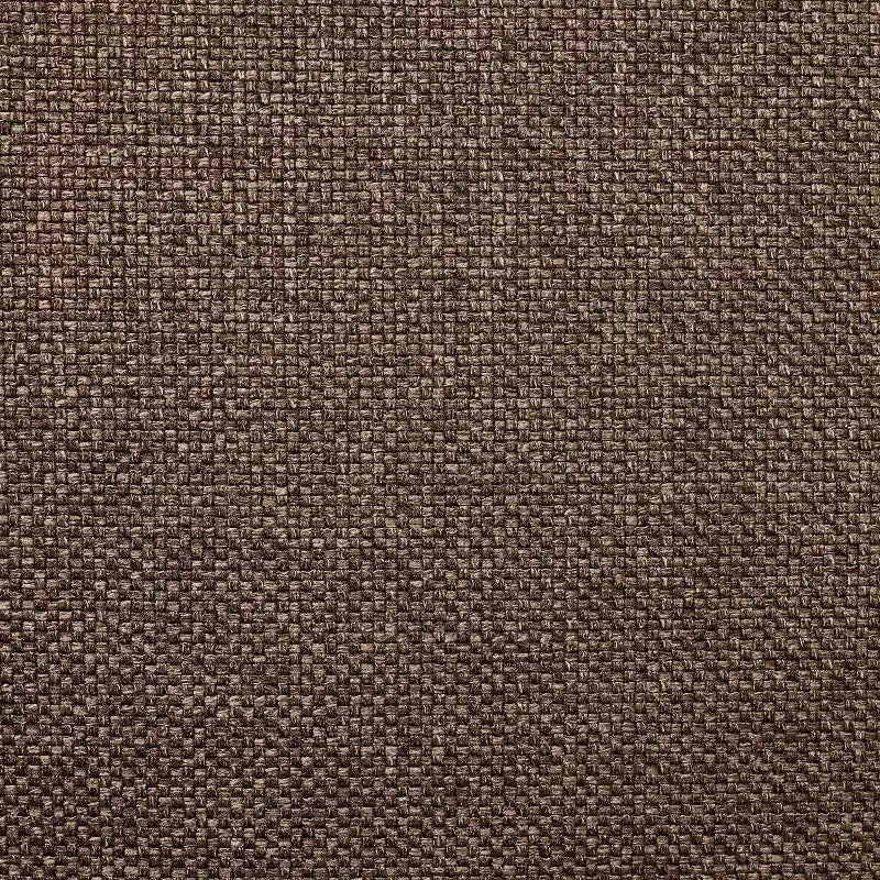 Pouf Rivestito Rettangolare con Pieghe a Scatola, Poliestere, Struttura in Compensato, 47 x 68 x 50.5 cm