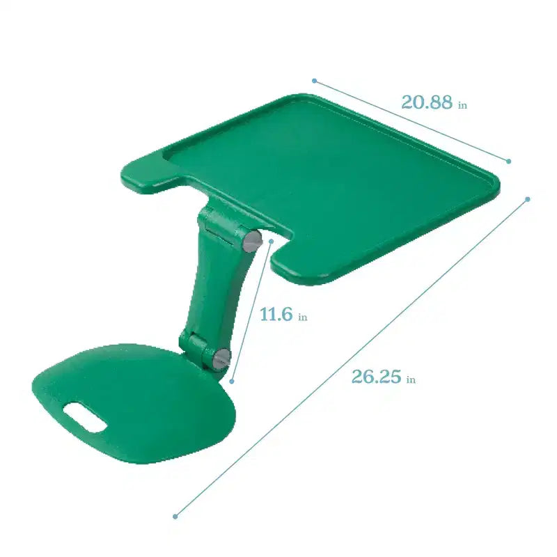 Scrivania portatile pieghevole per laptop con superficie regolabile, grande