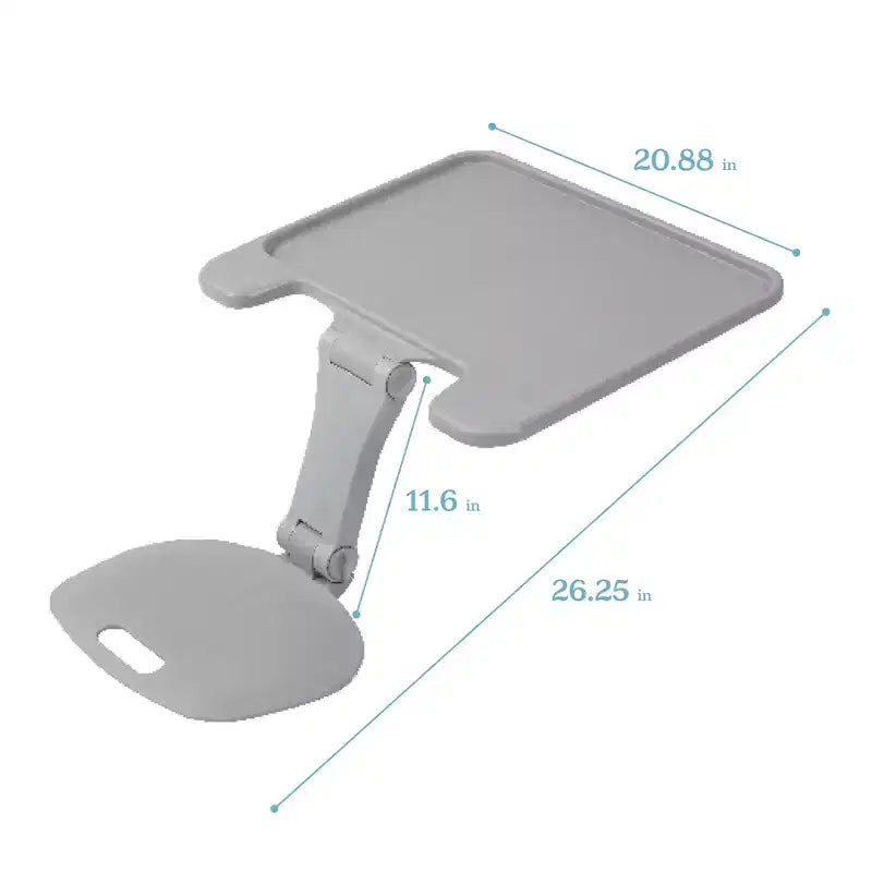 Scrivania portatile pieghevole per laptop con superficie regolabile, grande