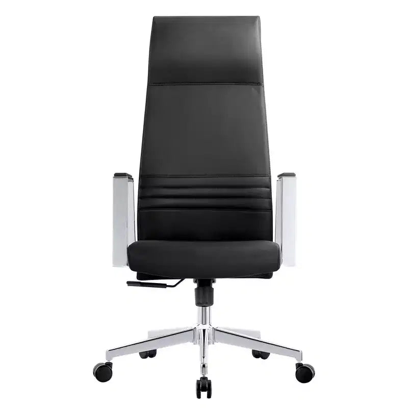 Sedia da ufficio ergonomica con schienale alto, supporto lombare, schienale in rete, girevole e regolabile in altezza