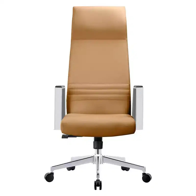 Sedia da ufficio ergonomica con schienale alto, supporto lombare, schienale in rete, girevole e regolabile in altezza