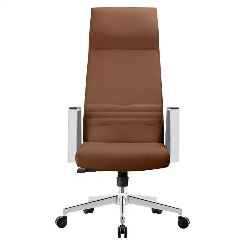 Sedia da ufficio ergonomica con schienale alto, supporto lombare, schienale in rete, girevole e regolabile in altezza