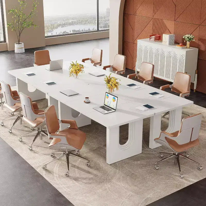 Scrivania direzionale moderna grande 180 cm, piano in MDF con struttura in metallo, per ufficio o studio domestico