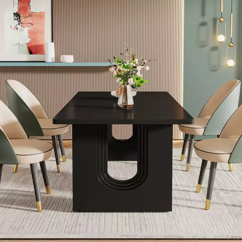 Scrivania direzionale moderna grande 180 cm, piano in MDF con struttura in metallo, per ufficio o studio domestico