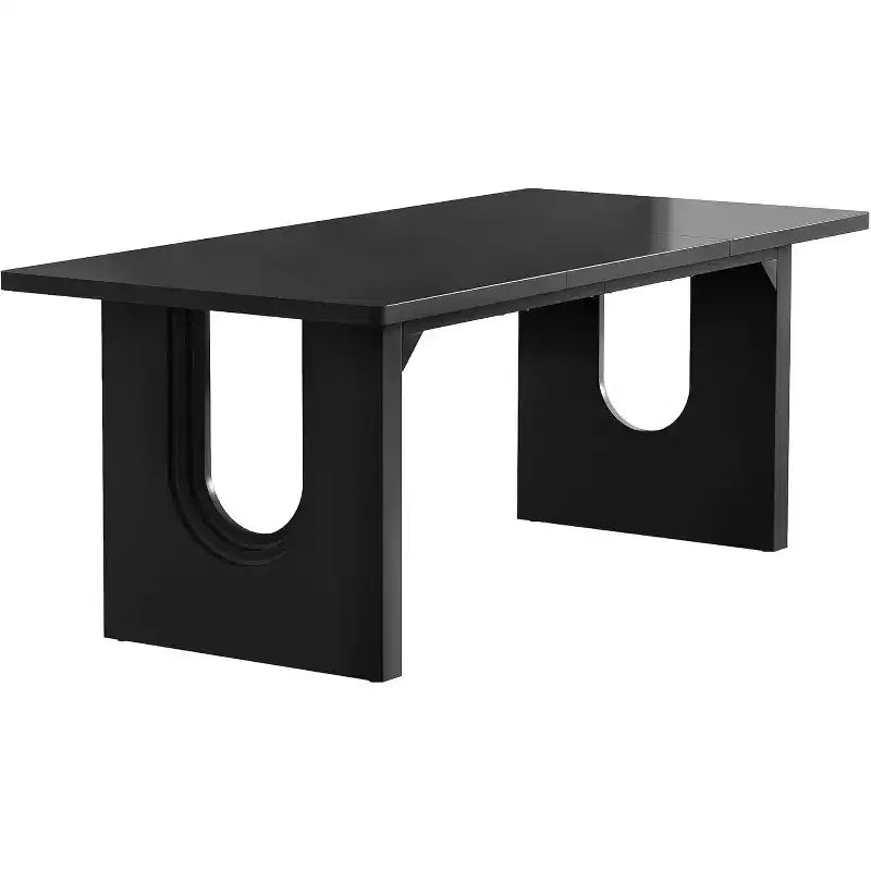 Scrivania direzionale moderna grande 180 cm, piano in MDF con struttura in metallo, per ufficio o studio domestico