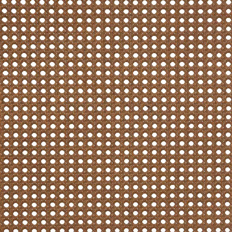 Testiera Queen Mid-Century Modern – Struttura in legno di caucciù con rattan intrecciato, Silhouette ad arco