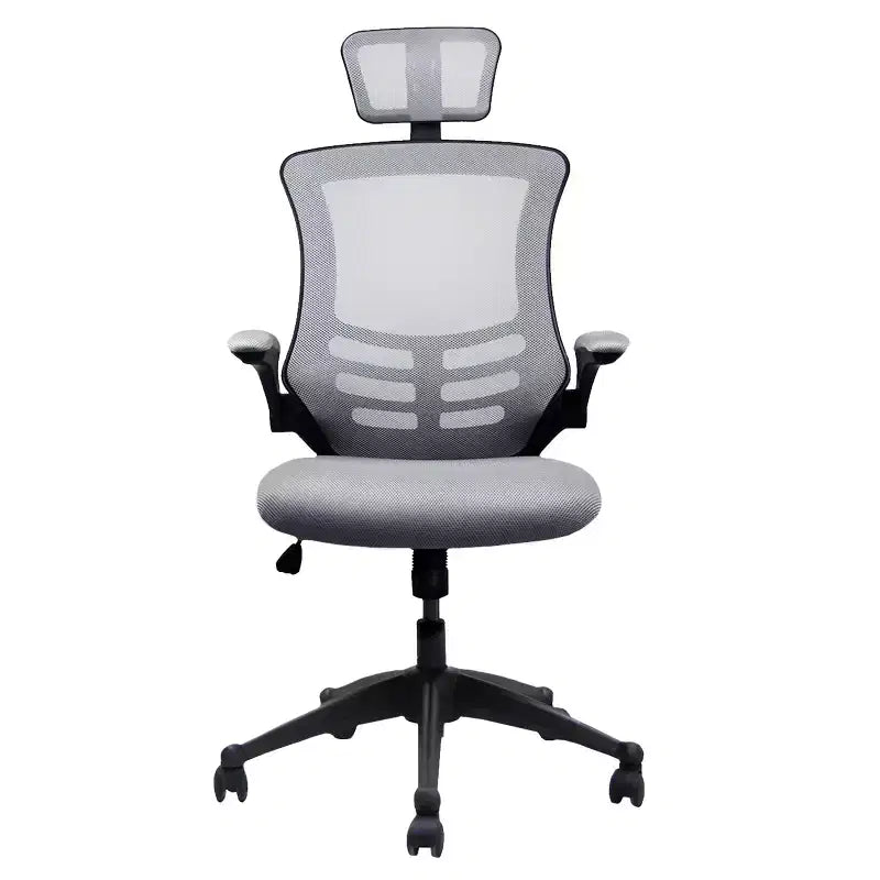 Sedia da ufficio girevole regolabile – Struttura in nylon, capacità 100 kg, 115,5 x 67,3 x 67,3 cm (A x L x P).