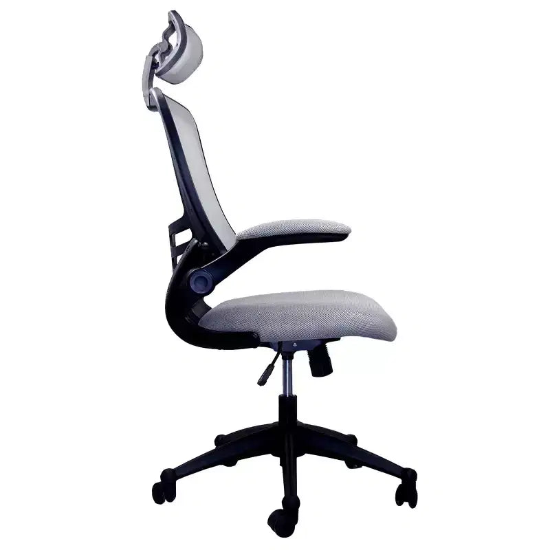 Sedia da ufficio girevole regolabile – Struttura in nylon, capacità 100 kg, 115,5 x 67,3 x 67,3 cm (A x L x P).