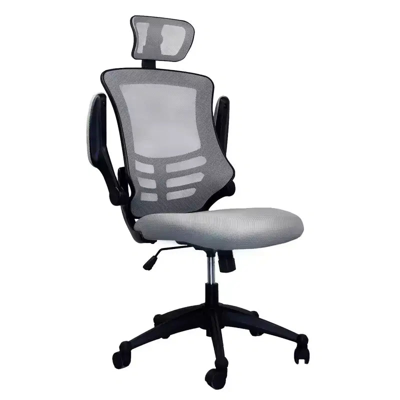 Sedia da ufficio girevole regolabile – Struttura in nylon, capacità 100 kg, 115,5 x 67,3 x 67,3 cm (A x L x P).