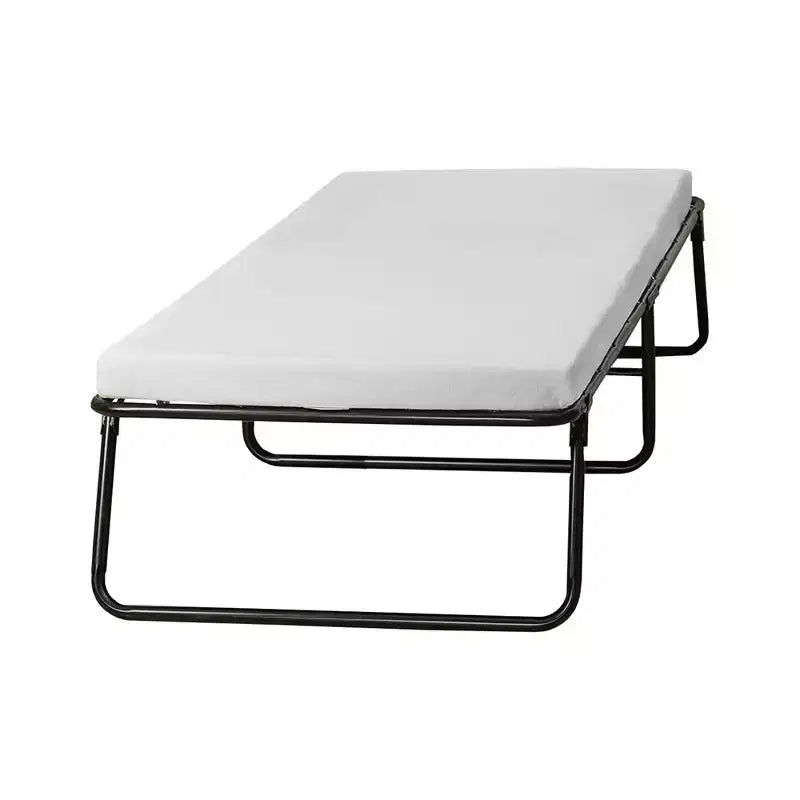 Brandina Pieghevole con Materasso in Memory Foam da 7,5 cm, Robusto Telaio in Metallo, Nessun Montaggio Richiesto