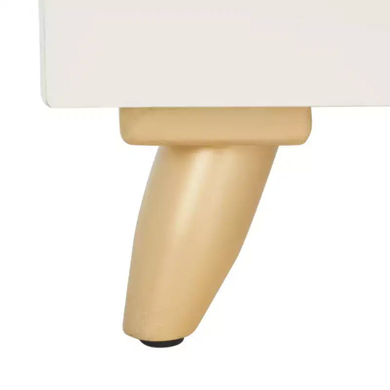 Cassettiera a 3 cassetti con gambe affusolate